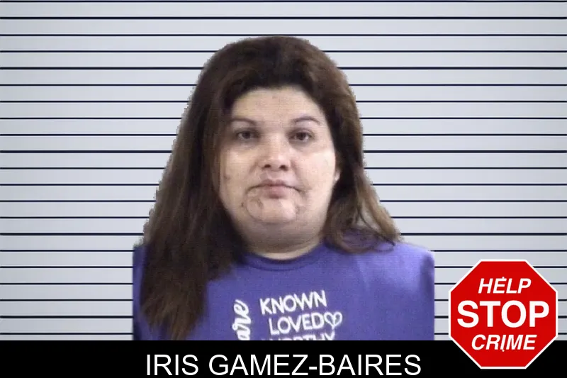 Iris Gamez-Baires mugshot