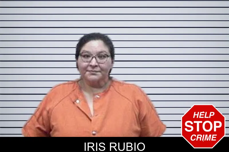 Iris Rubio mugshot