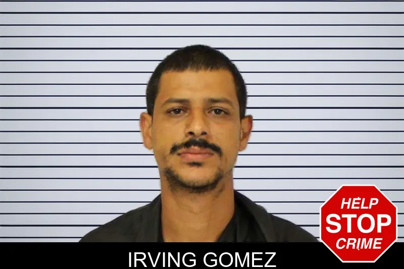 Irving Gomez mugshot