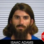 Isaac Adams mugshot
