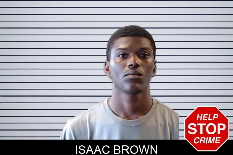 Isaac Brown mugshot