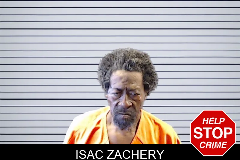 Isac Zachery mugshot