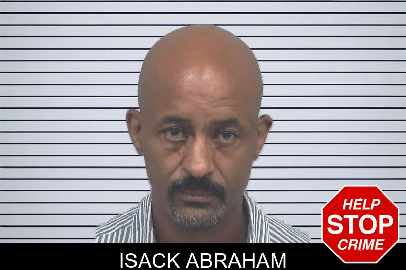Isack Abraham mugshot