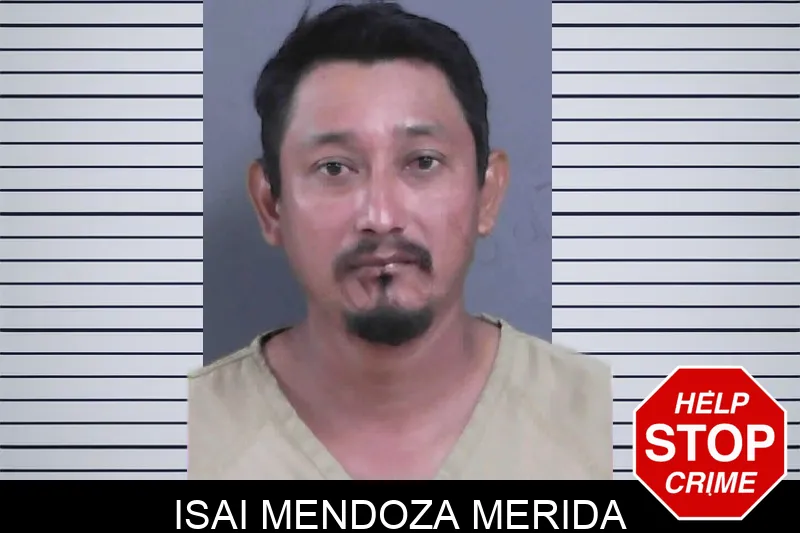 Isai Mendoza Merida mugshot