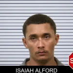 Isaiah Alford mugshot