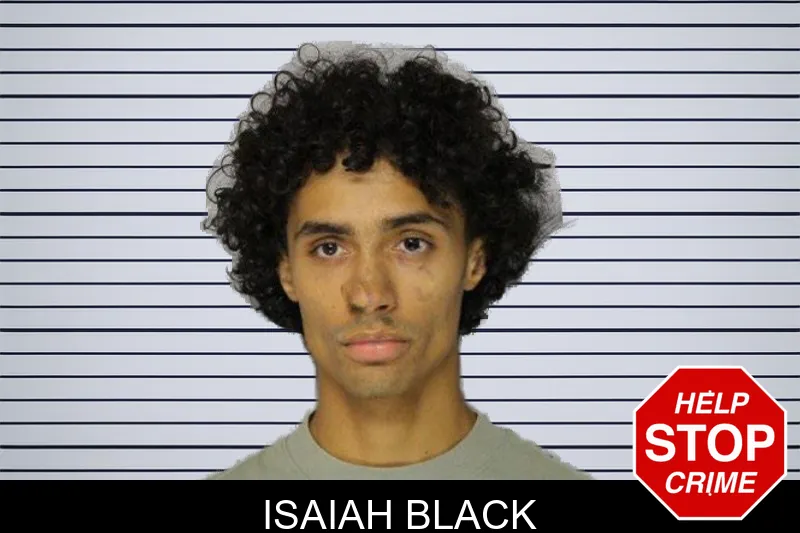 Isaiah Black mugshot