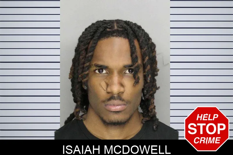 Isaiah McDowell mugshot