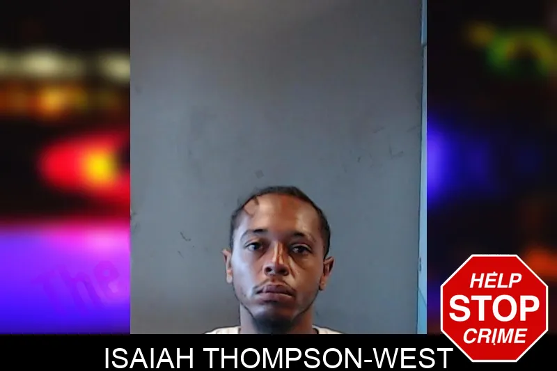 Isaiah Thompson-West mugshot