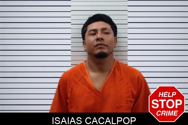 Isaias Cacalpop mugshot