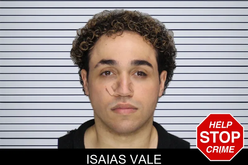 Isaias Vale mugshot