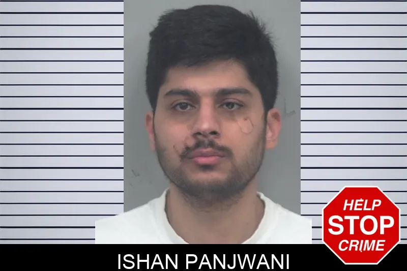 Ishan Panjwani mugshot