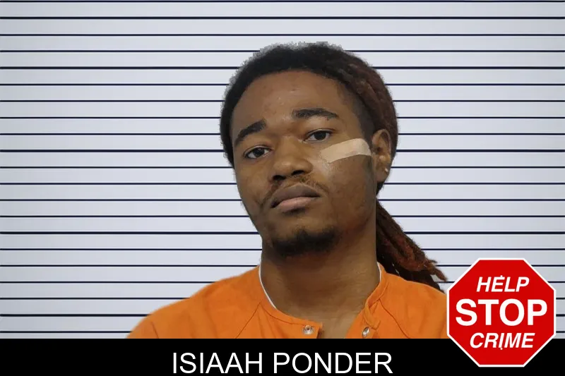 Isiaah Ponder mugshot