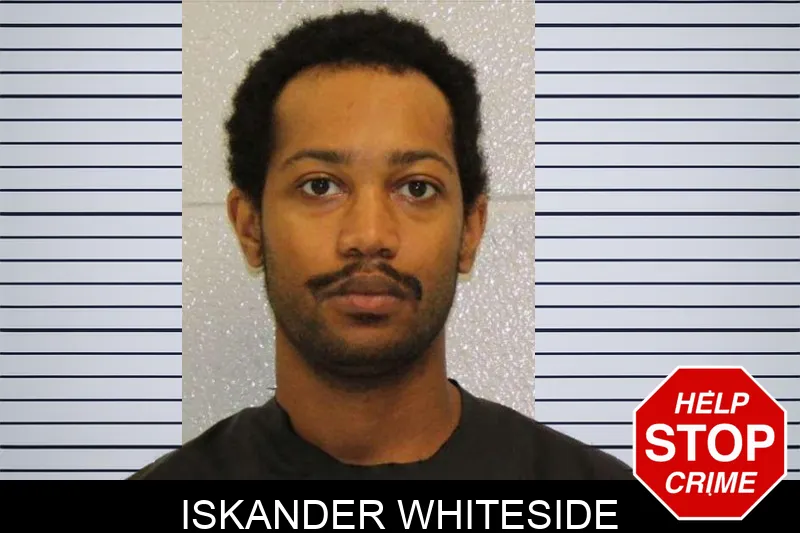 Iskander Whiteside mugshot