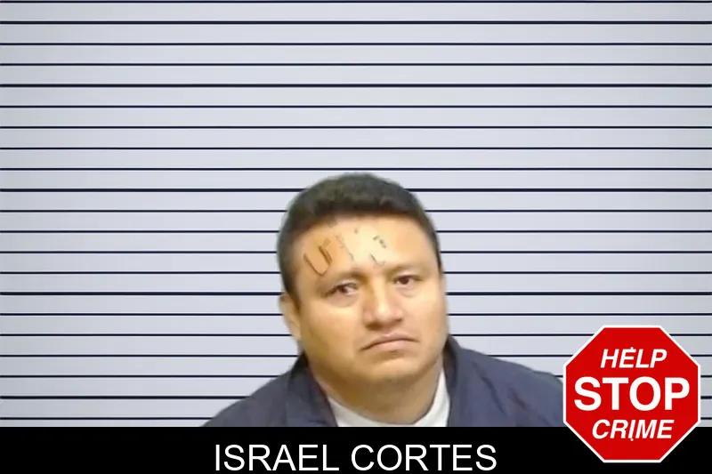 Israel Cortes mugshot
