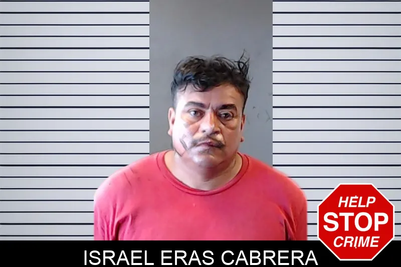Israel Eras Cabrera mugshot