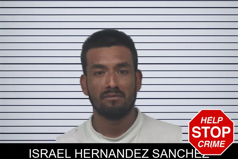 Israel Hernandez Sanchez mugshot