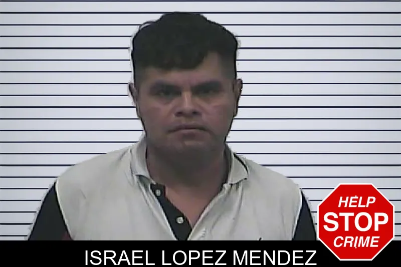 Israel Lopez Mendez mugshot