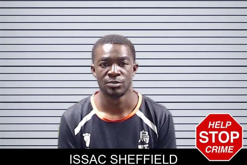 Issac Sheffield mugshot