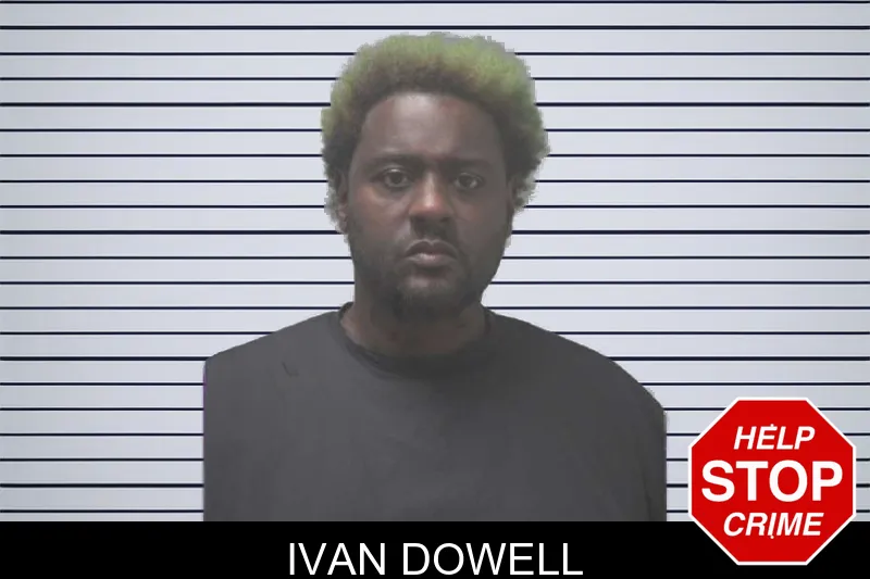 Ivan Dowell mugshot