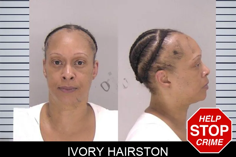 Ivory Hairston mugshot