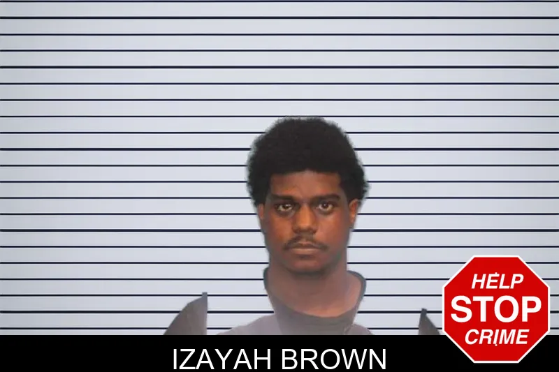 Izayah Brown mugshot