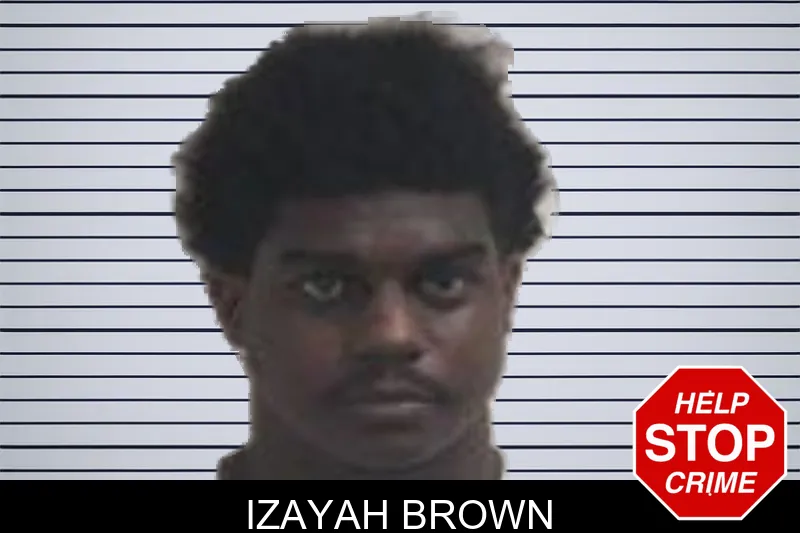 Izayah Brown mugshot