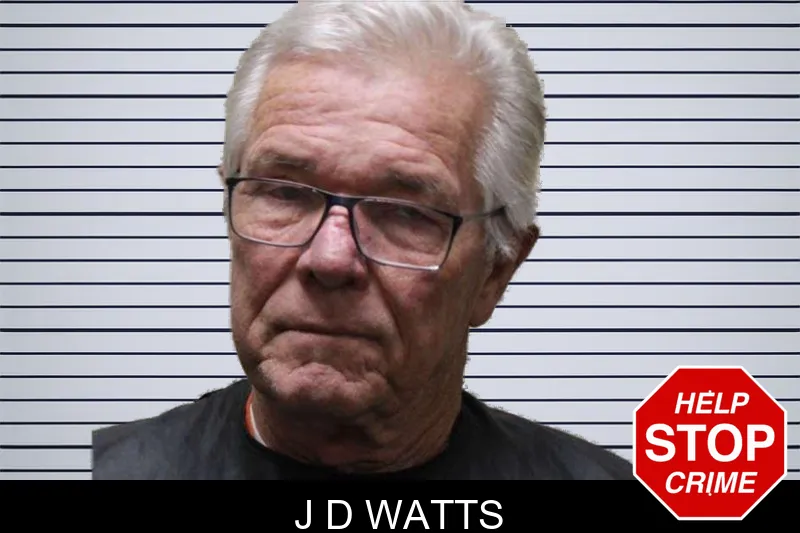 J D Watts mugshot