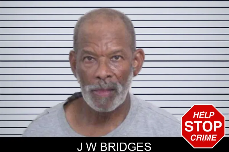 J W Bridges mugshot