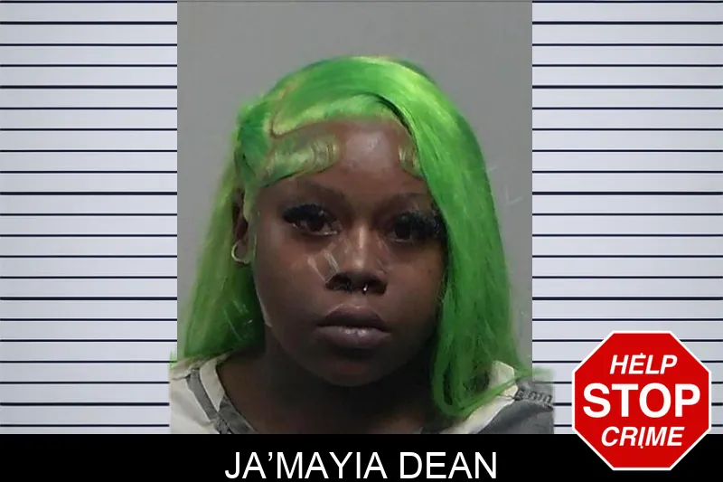 Ja’Mayia Dean mugshot