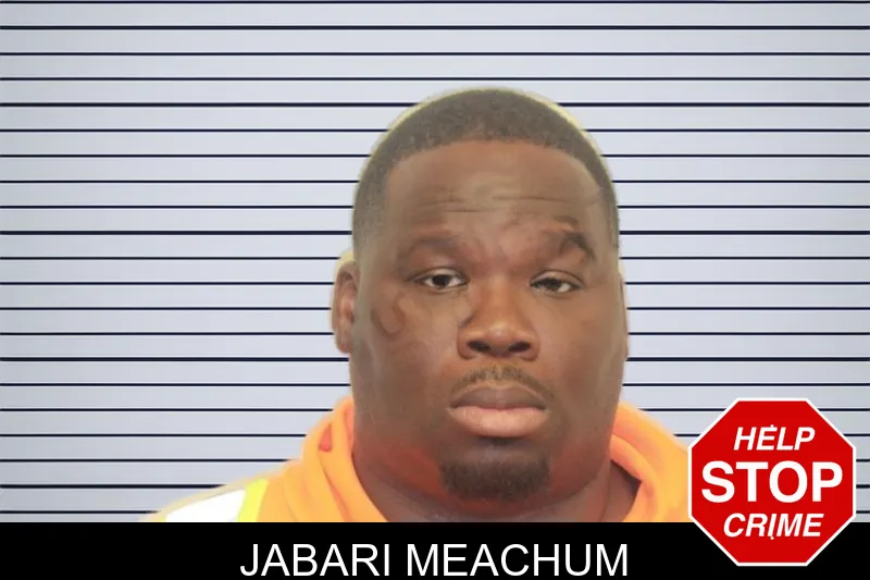 Jabari Meachum mugshot