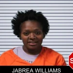 Jabrea Williams mugshot