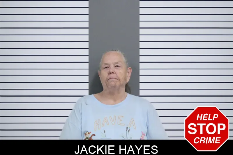 Jackie Hayes mugshot