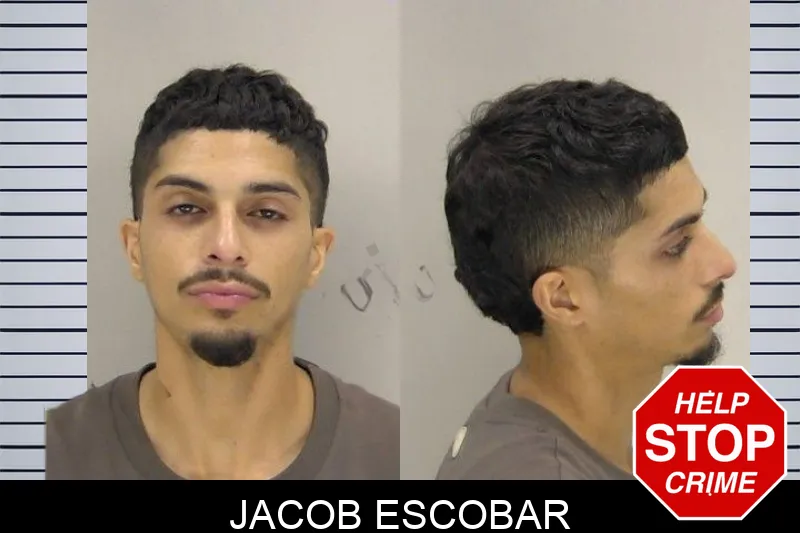 Jacob Escobar mugshot