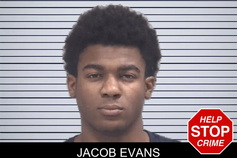 Jacob Evans mugshot