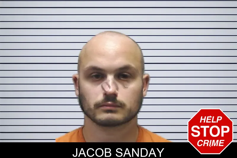 Jacob Sanday mugshot