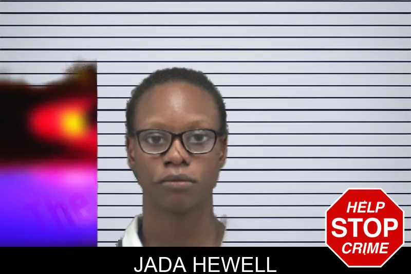 Jada Hewell mugshot