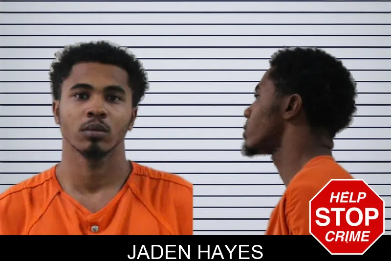 Jaden Hayes mugshot