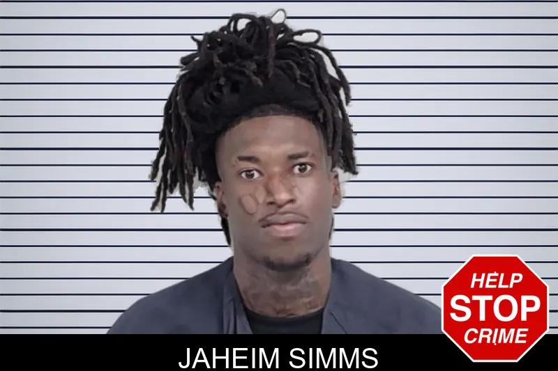 Jaheim Simms mugshot