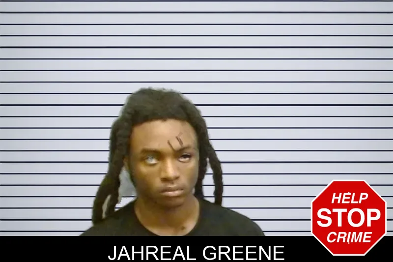 Jahreal Greene mugshot