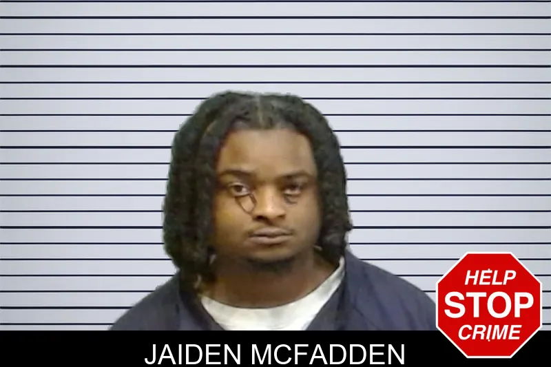 Jaiden McFadden mugshot