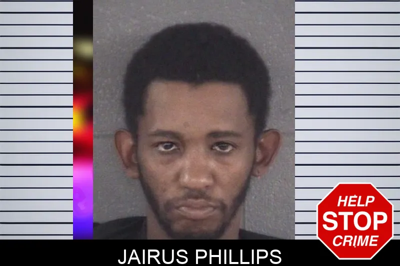 Jairus Phillips mugshot