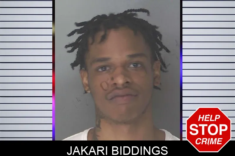 Jakari Biddings mugshot