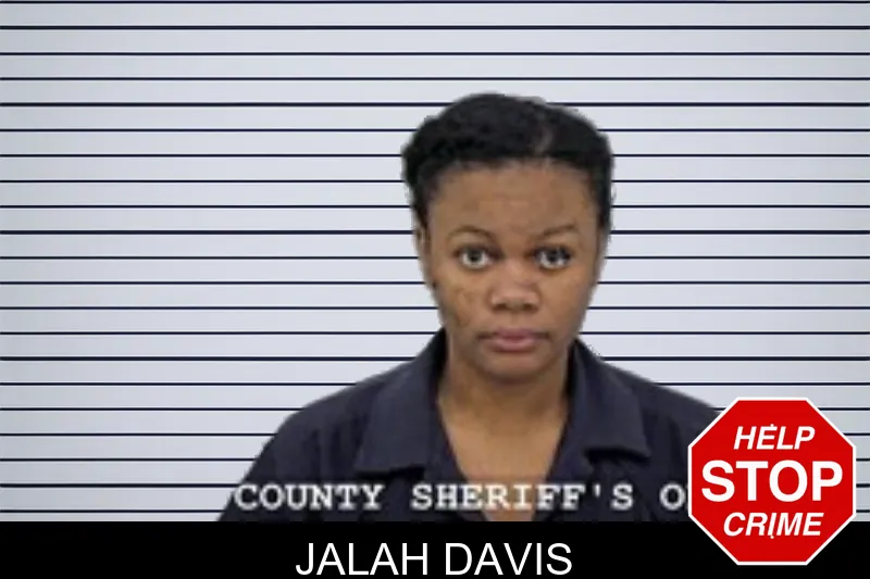 Jalah Davis mugshot