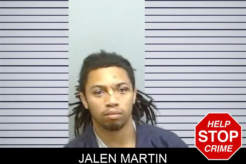 Jalen Martin mugshot