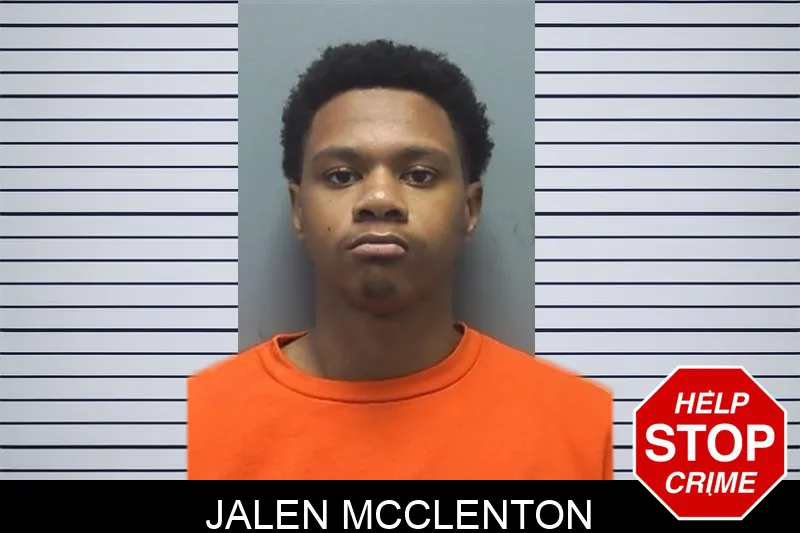 Jalen McClenton mugshot