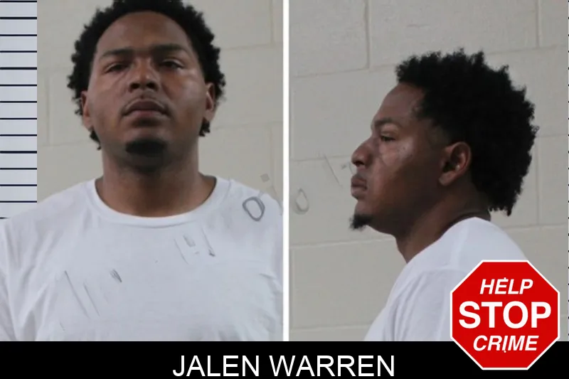 Jalen Warren mugshot