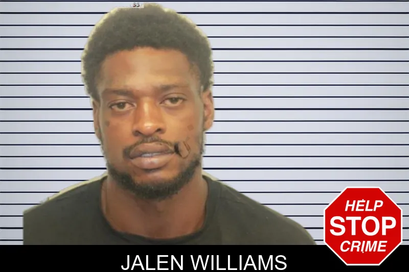 Jalen Williams mugshot