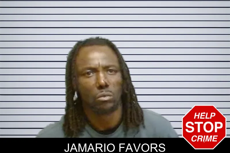 Jamario Favors mugshot