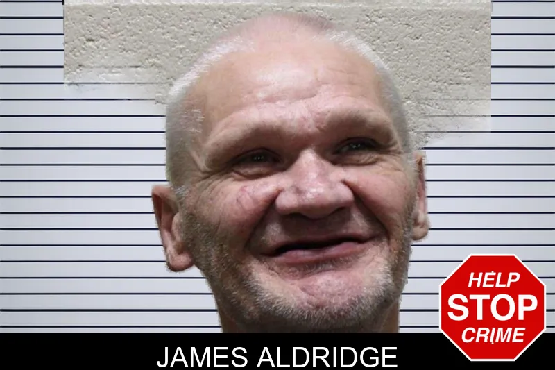 James Aldridge mugshot