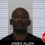 James Allen mugshot